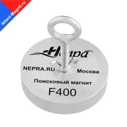 Односторонний поисковый магнит F400 (Непра)