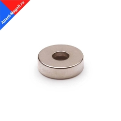 Неодимовый магнит диск 10х3 мм с зенковкой 3,5/7 мм