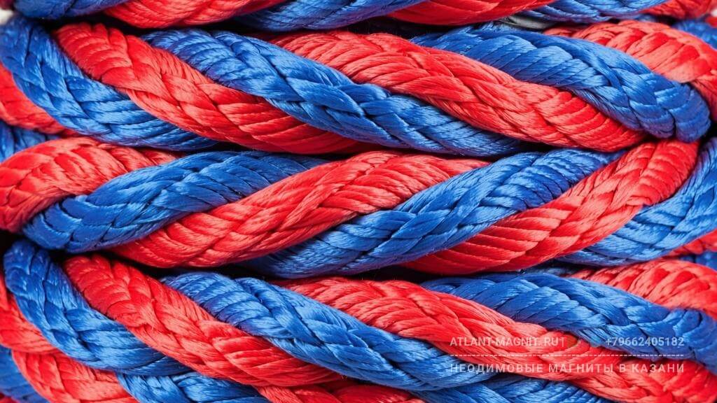 веревка для поискового магнита из полипропиленового материала